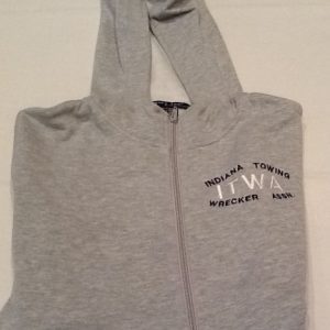 Gray Hooded Sweatshirt